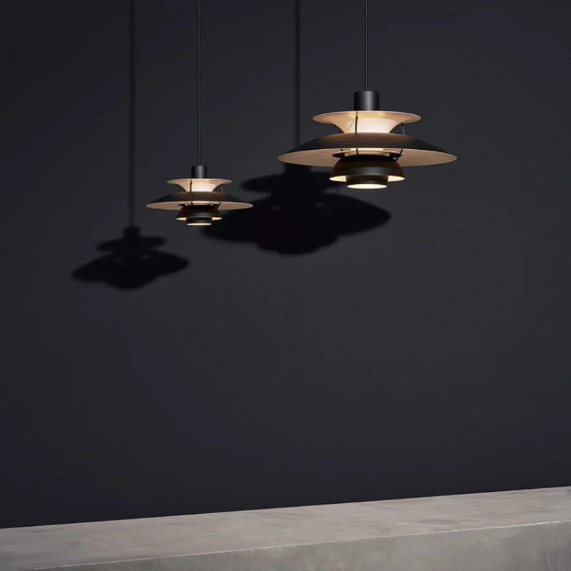 ColorUmbra - Nordic Creatieve Hanglamp | Kleurvolle Paraplu LED Kroonluchter