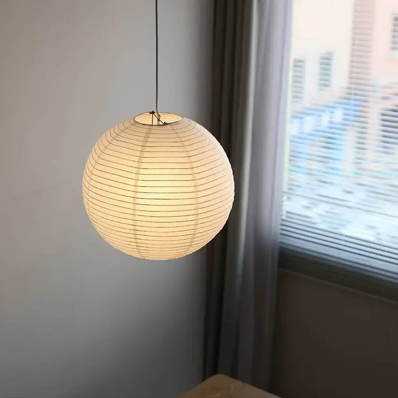 LanternGlow - Chinese Lantaarn Papier Bol Hanglamp | Voor Theekamer en Slaapkamer