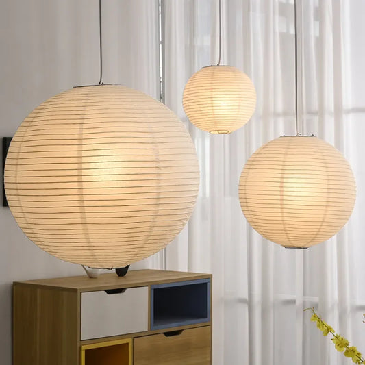 LanternGlow - Chinese Lantaarn Papier Bol Hanglamp | Voor Theekamer en Slaapkamer