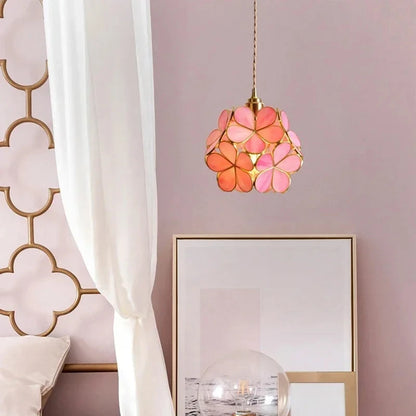 CrystalGlow - Nordic Kleur Kristal Glas Hanglamp | Voor Woonkamer en Eetkamer