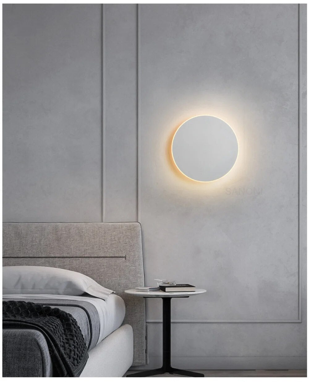 LumeoLight - Moderne Ronde LED Wandlamp