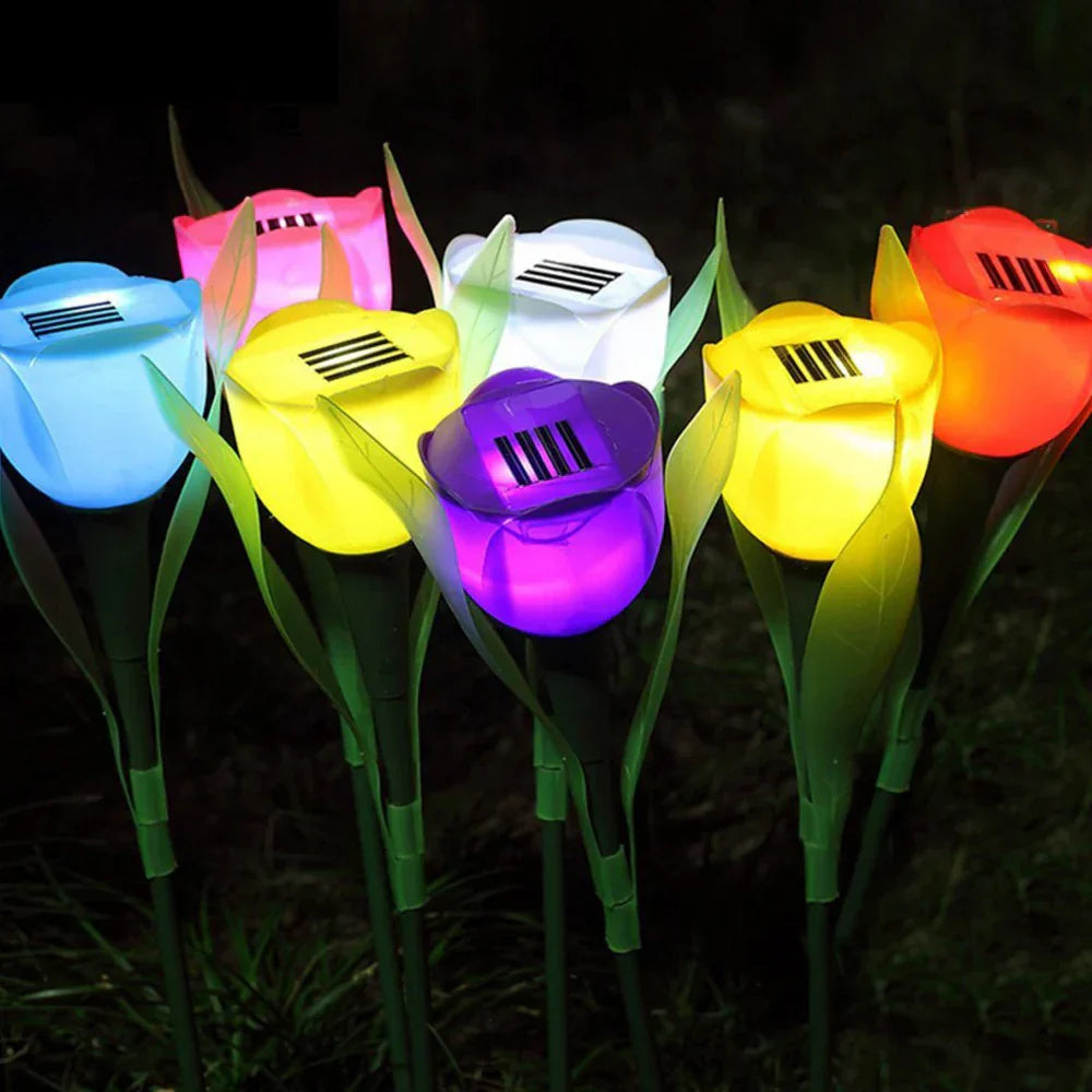 PetalGlow - Solar Tulpen Bloemlampen voor Tuinverlichting