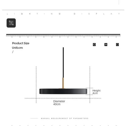 Isabella - Moderne UFO Metalen LED Hanglamp voor Stijlvolle Interieurs