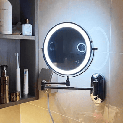 Valentina - Luxe Oplaadbare LED Vergrotende Spiegel voor Perfecte Make-up