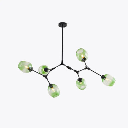 Valentina - Speelse Sputnik Hanglamp met Glazen Bubbels