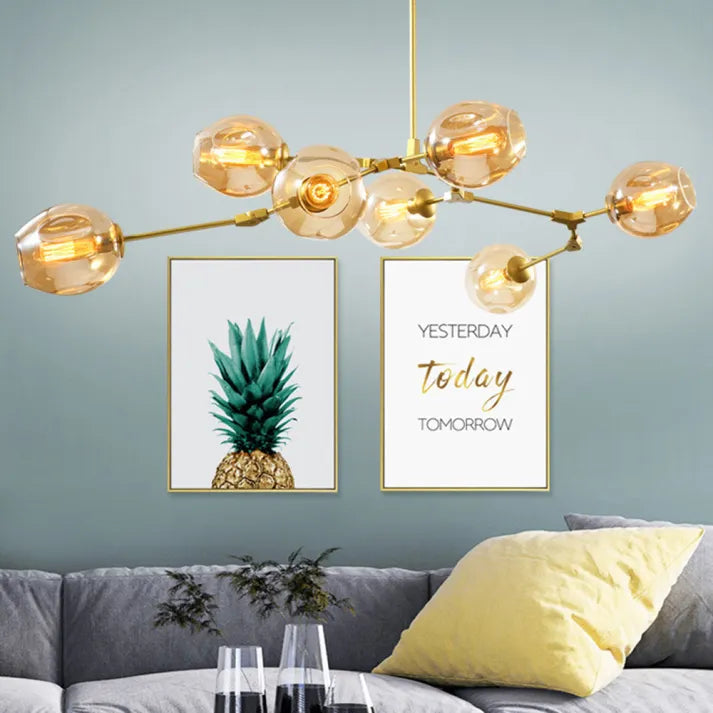 BubbleLight – Sputnik Hanglamp in Glas