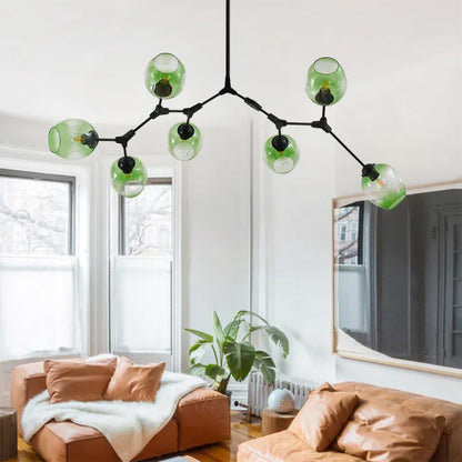 BubbleLight – Sputnik Hanglamp in Glas