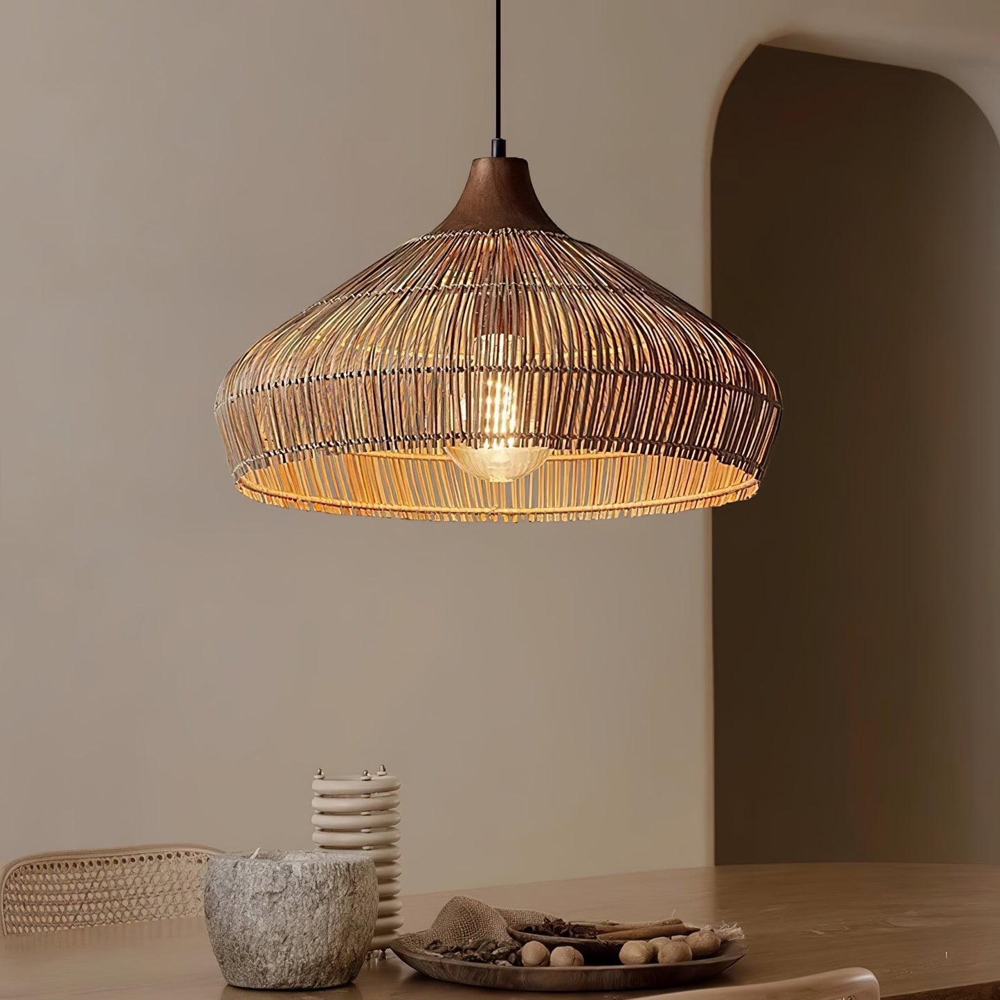 RattanEssence | Handgemaakte Rotan Hanglamp