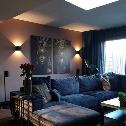 LumiCube – Moderne Wandlamp met Bewegingssensor voor Slimme Verlichting