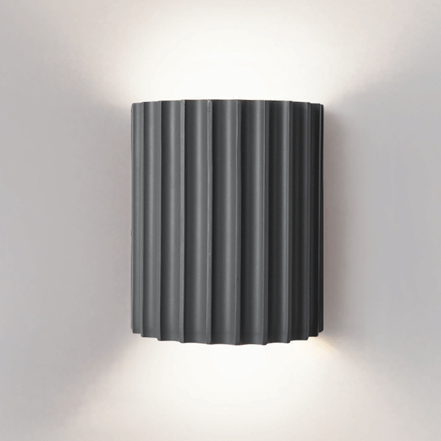 Moderne Resin Halfronde Wandlamp voor Woonkamers | Elegant Verlichtingsaccent