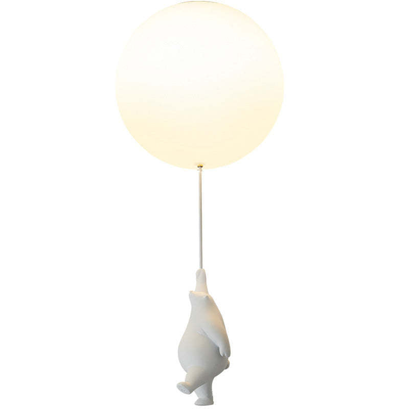 Luca - Speelse Hanglamp voor Kinderen met Beer en Ballon