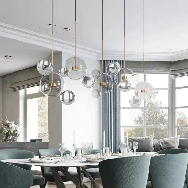 Lorenzo - Elegante Bolle Hanglamp voor een Modern Interieur