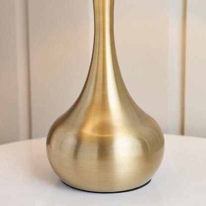 GlowLuxe - Elegante Gouden Tafellamp voor Stijlvolle Verlichting