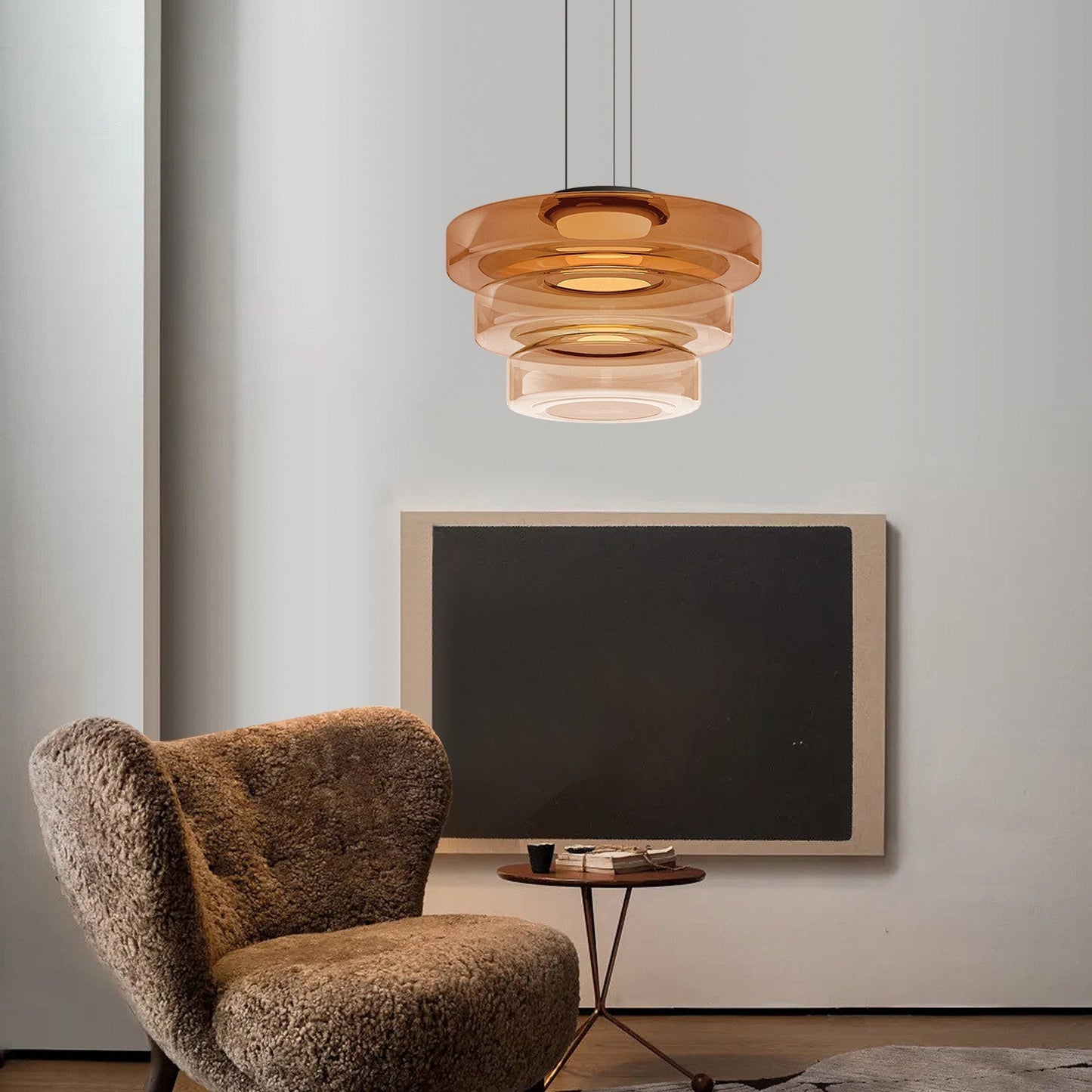 BauhausElegance – Moderne Glazen Hanglampen met Tijdloze Stijl