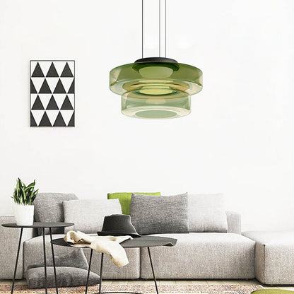 BauhausElegance – Moderne Glazen Hanglampen met Tijdloze Stijl