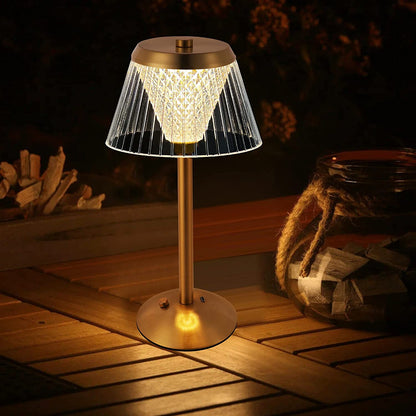 LumiLuxe - Luxe USB Oplaadbare LED Tafellamp