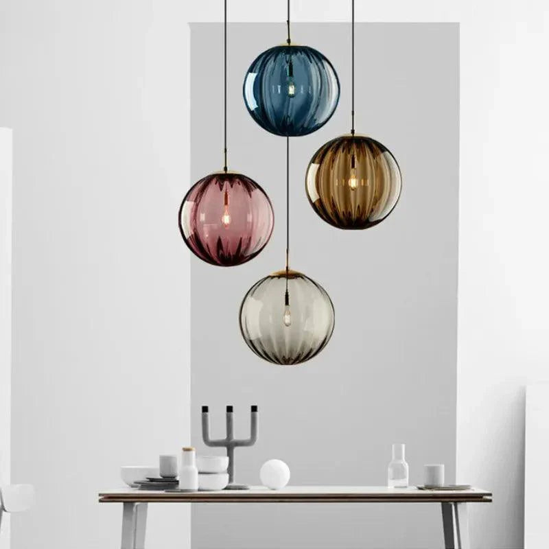 LumiGlobe - Retro Luxe Globe Hanglamp