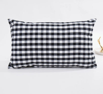 ClassicPlaid – Katoen/Polyester Plaid Kussenhoes voor Tijdloze Stijl