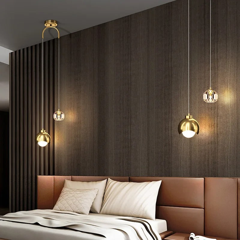 Isabelle - Moderne LED Hanglamp voor Luxe Verlichting in Slaapkamer en Eetkamer