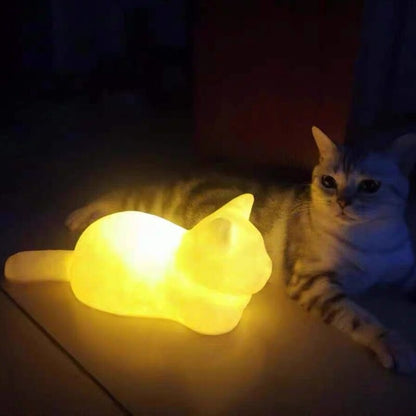 Milo - Dromerig Katten Nachtlampje voor Zachte Verlichting