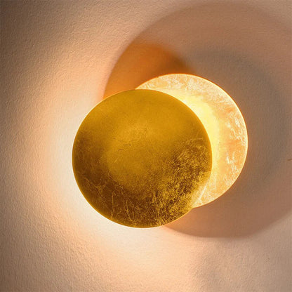 Nikolas - Unieke 360 Graden Draaiende LED Eclipse Design Wandlamp