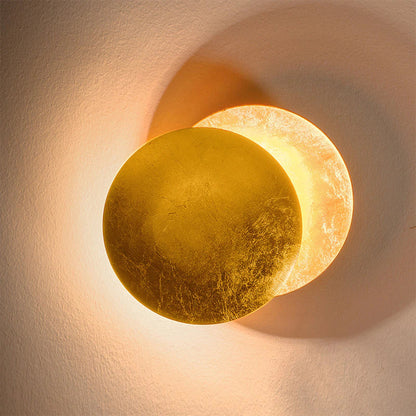 Nikolas - Unieke 360 Graden Draaiende LED Eclipse Design Wandlamp