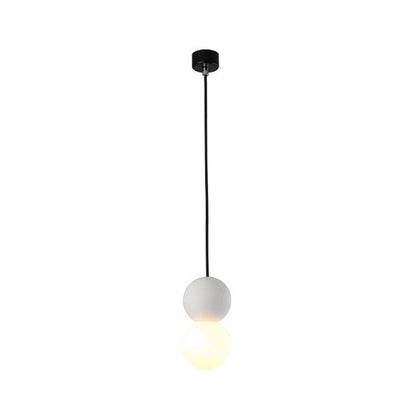 LumoSphere | Elegante Cement Hanglamp met Geometrische Accenten