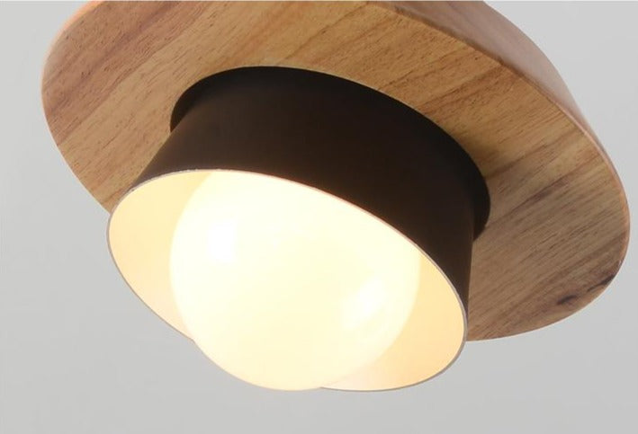 Alexios - Moderne Scandinavische Houten Pendellamp voor een Strakke en Stijlvolle Verlichting