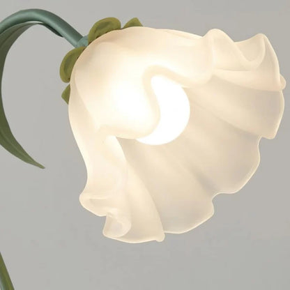 FloraLuxe – Verstelbare Vintage Bloem Tafellamp voor Elegante Verlichting