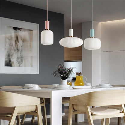 VetroLume – Handgeblazen Glas Hanglamp voor Elegante Verlichting