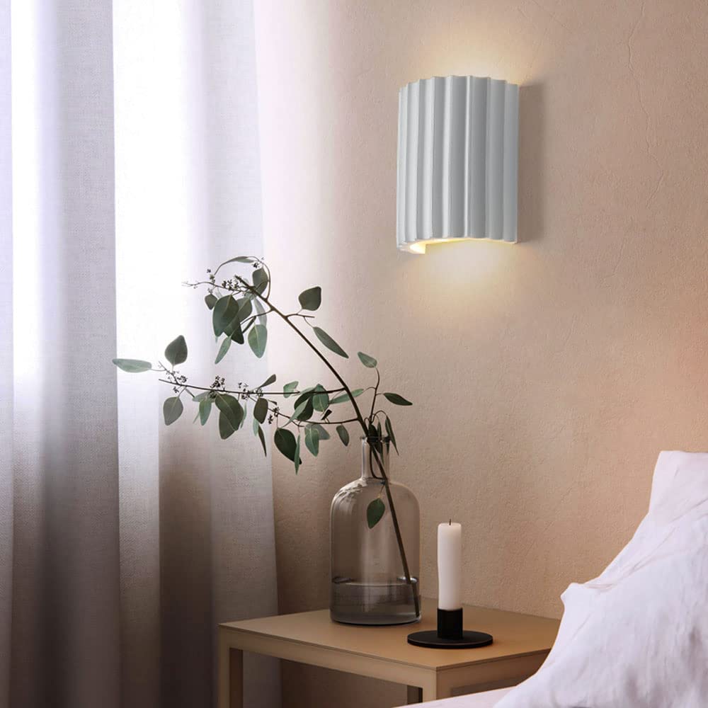 Moderne Resin Halfronde Wandlamp voor Woonkamers | Elegant Verlichtingsaccent