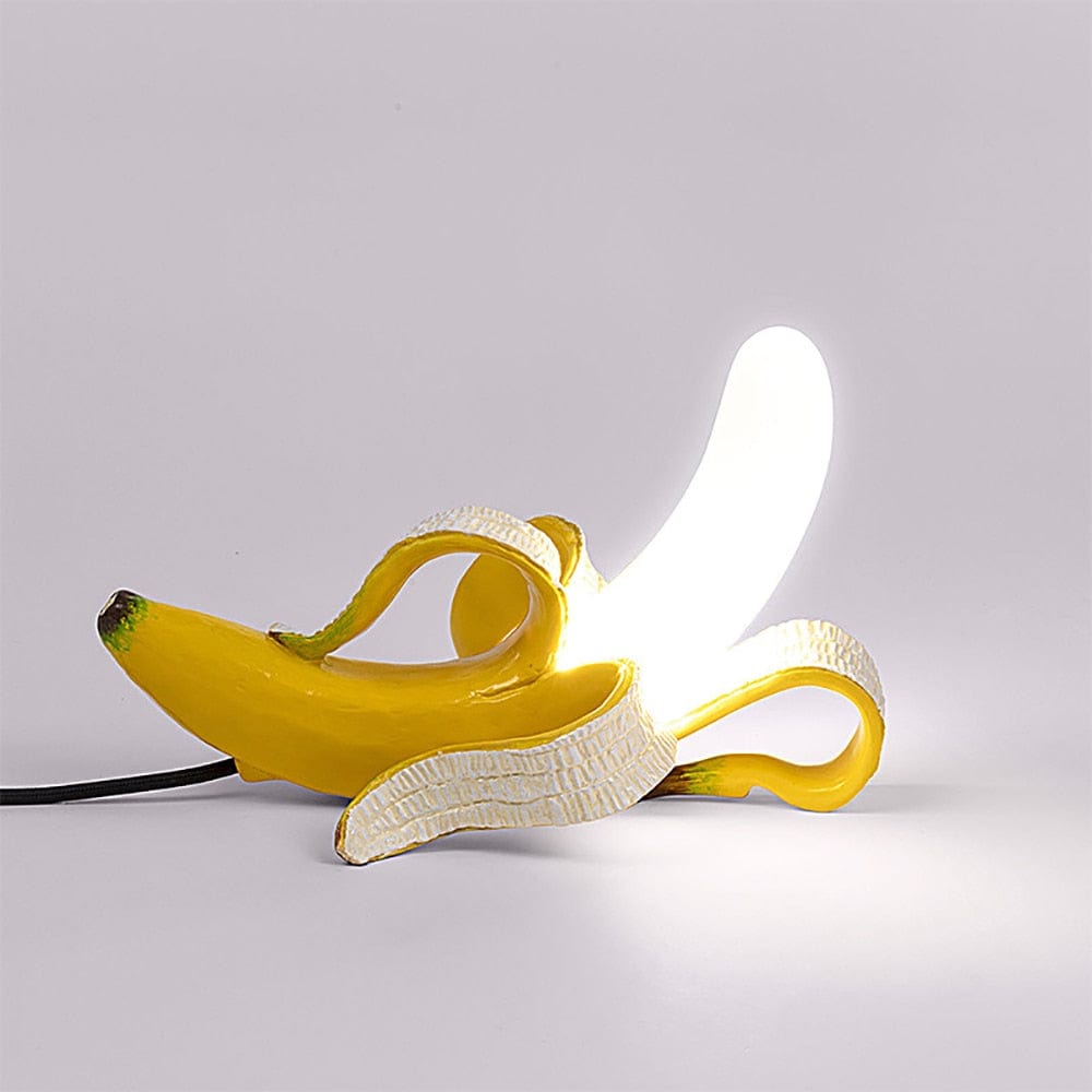 LuminousPeel | Grillige Banaan Tafellamp Decor