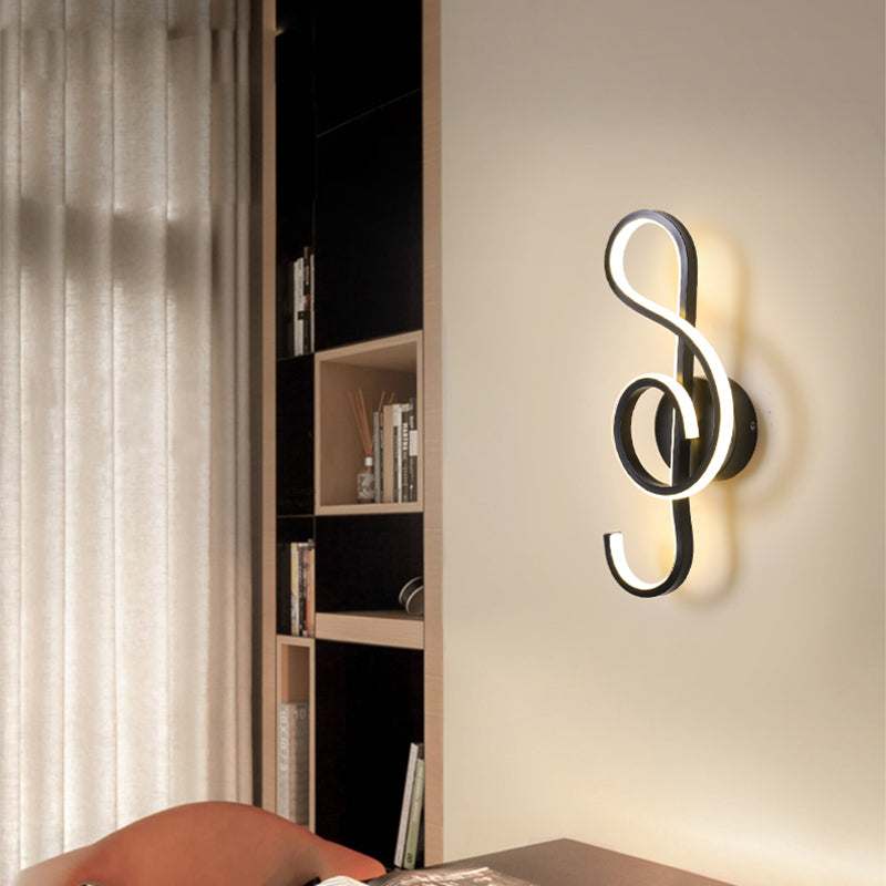 MelodyGlow - Creatieve Muzikale Wandlamp